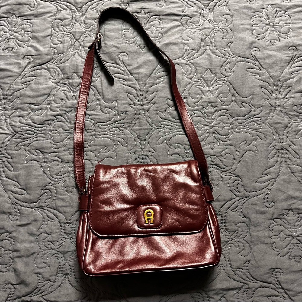 Vintage Etienne Aigner Leather Shoulder/Handbag